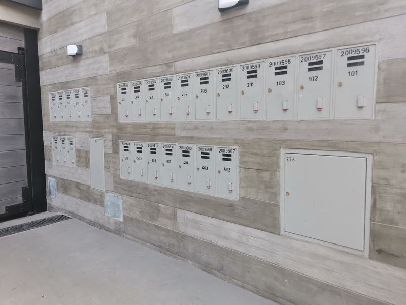 Banco de medidores de suministros residenciales